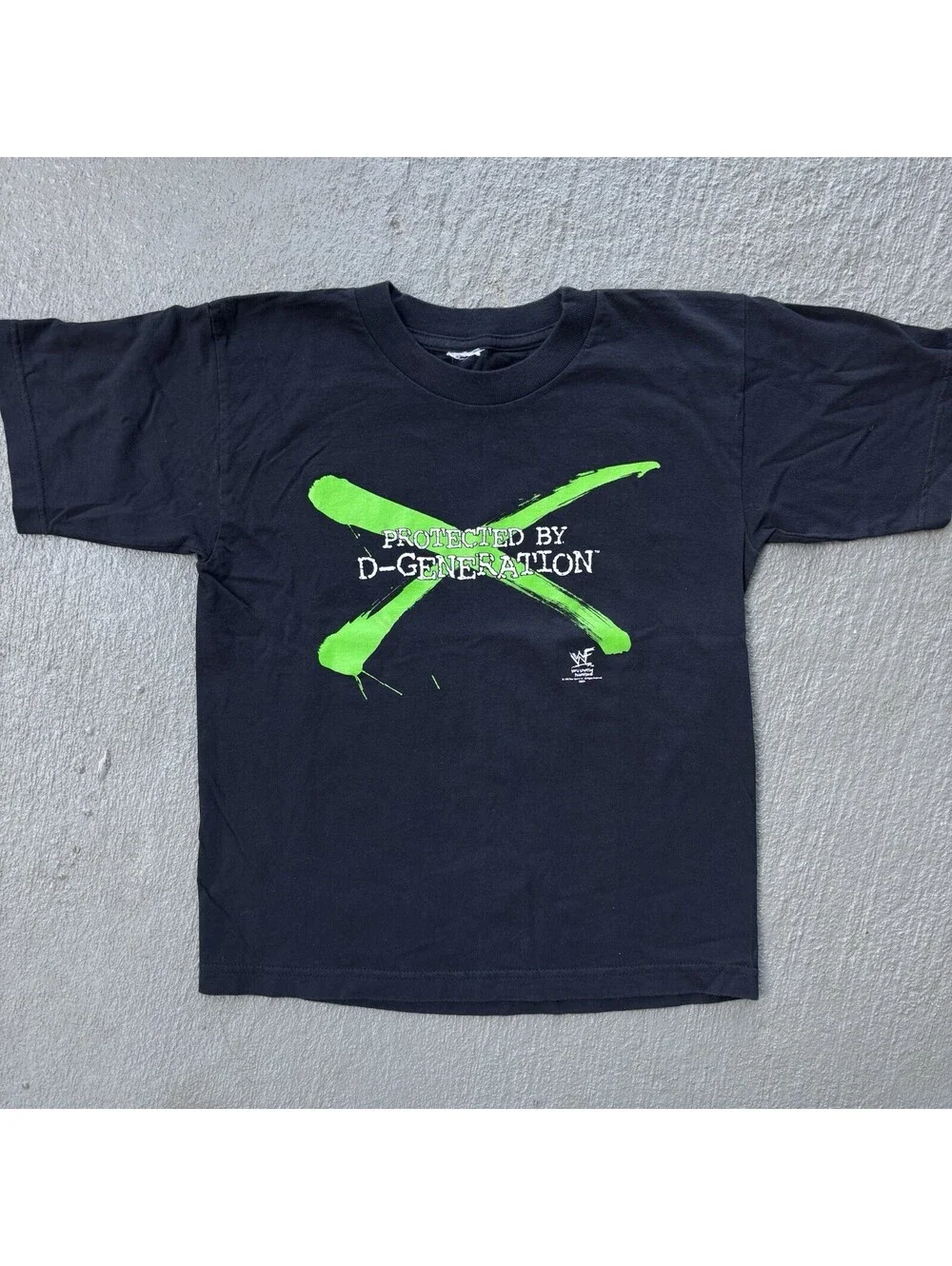 Vintage 1998 WWF WWE Wrestling Protected By D-Generation X YOUTH Large